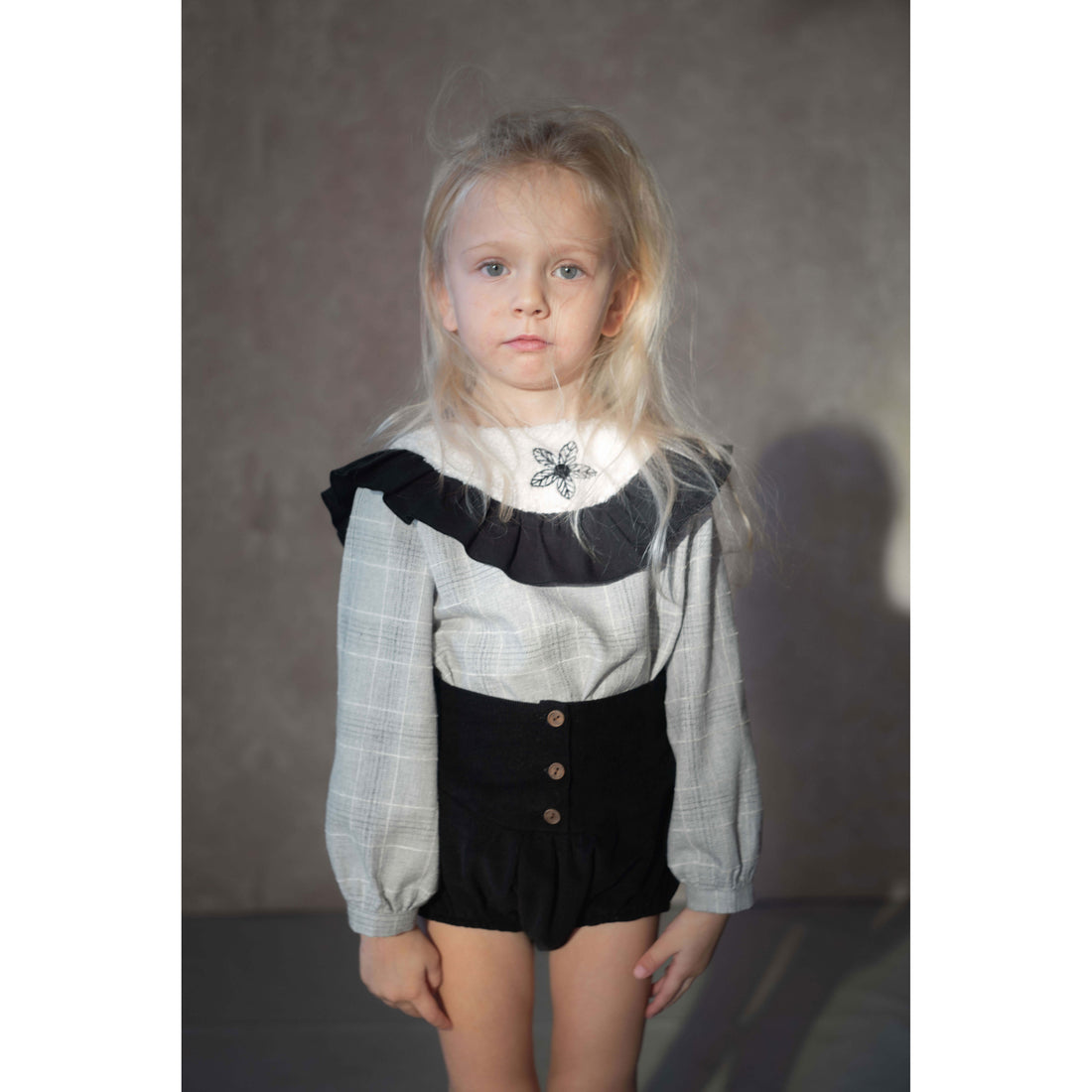 Popelin Black Corduroy Bloomer