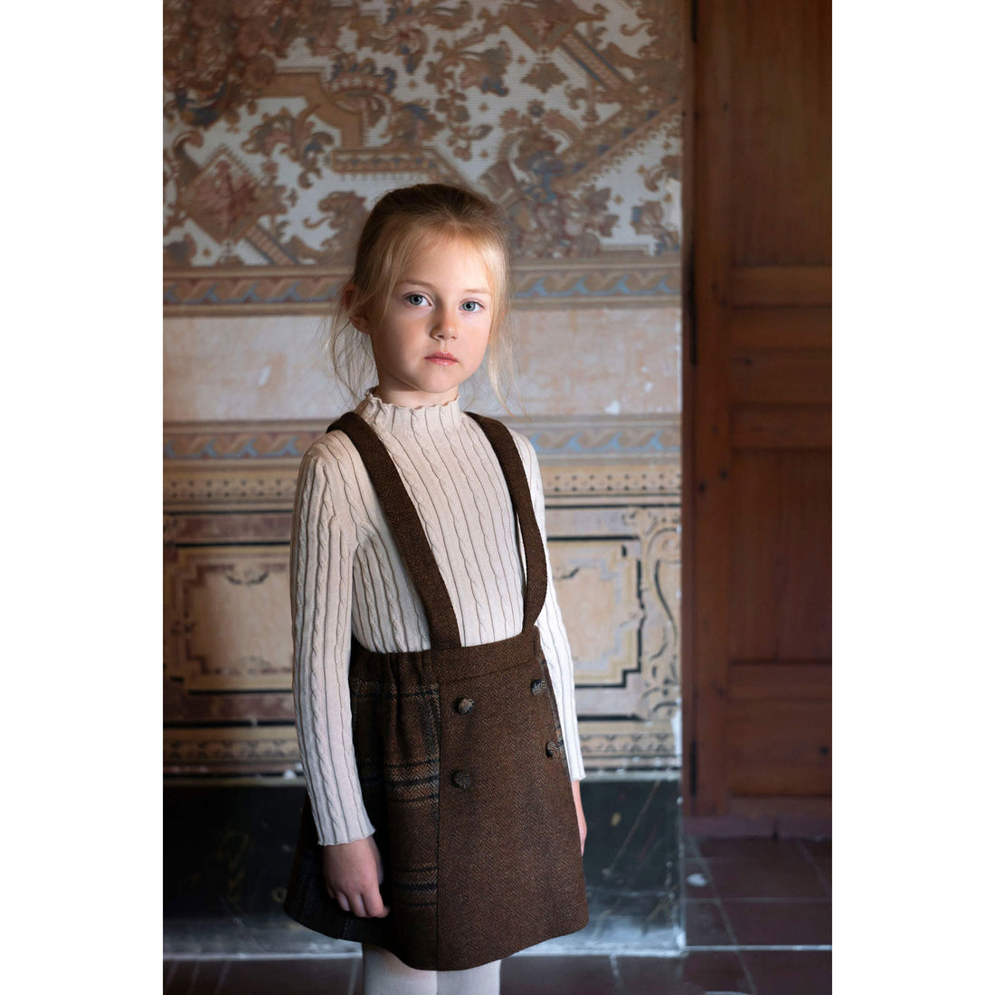 Popelin Sand Perkins Knit Sweater