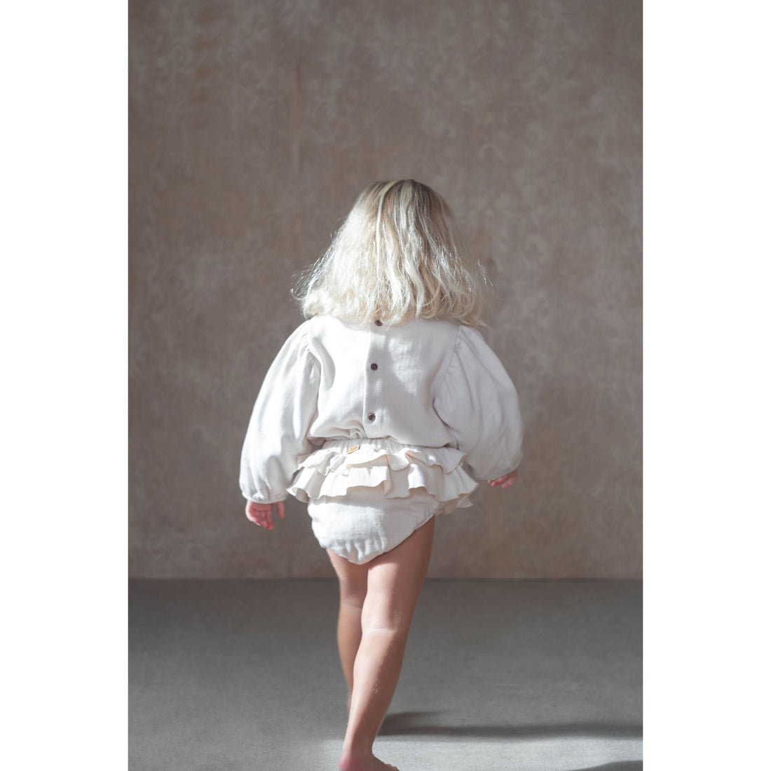 Popelin Off White Embroidered Blouse