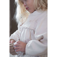Popelin Off White Embroidered Blouse