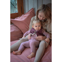 Popelin Mauve Perkins Knit Sweater