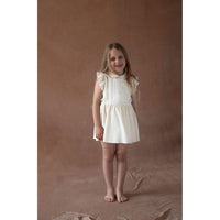 Popelin Off White Embroidered Short Jumper