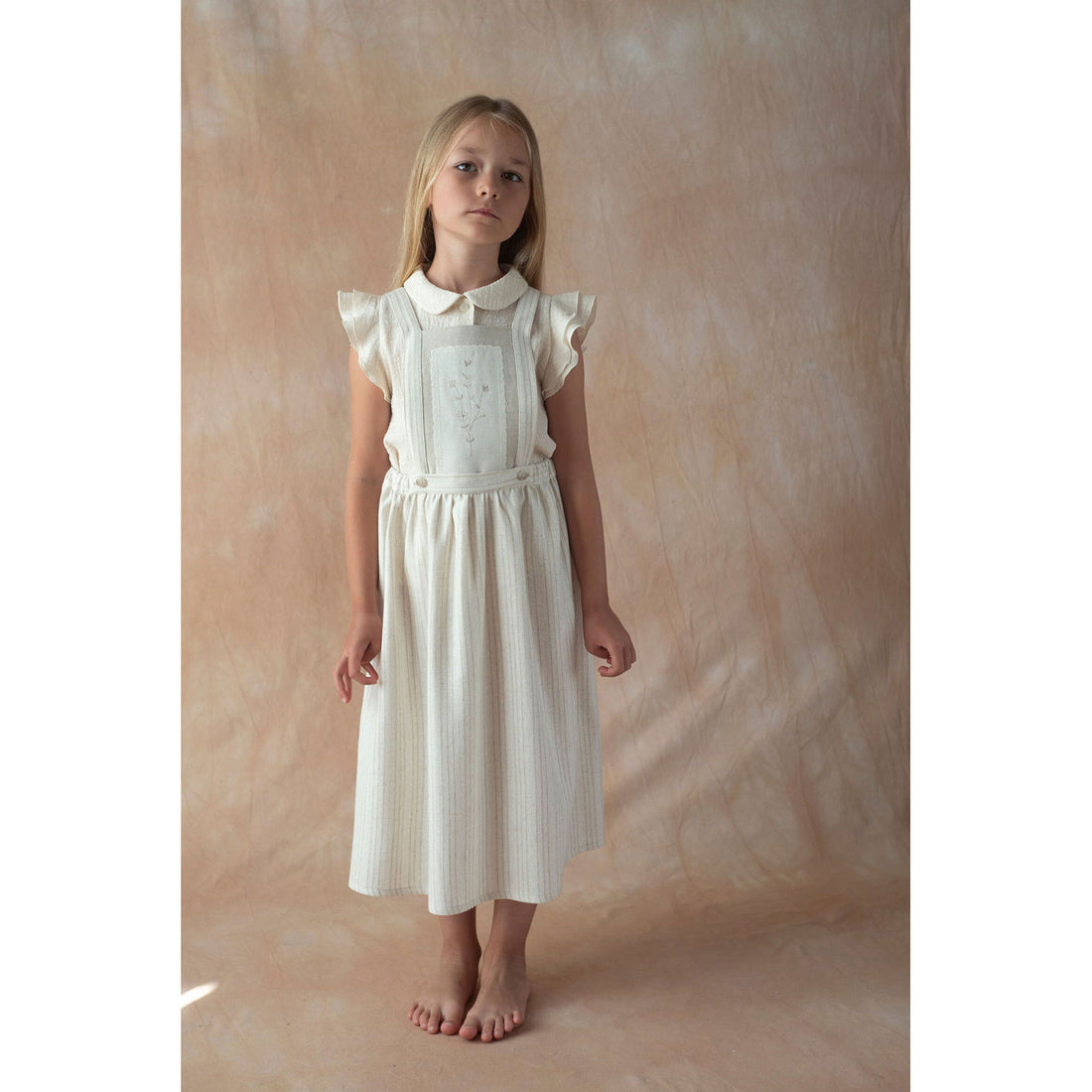 Popelin Silver Lurex Embroidered Jumper