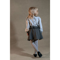 Popelin Black Gingham Frill Skirt
