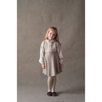 Popelin Stone Bib Short Dress