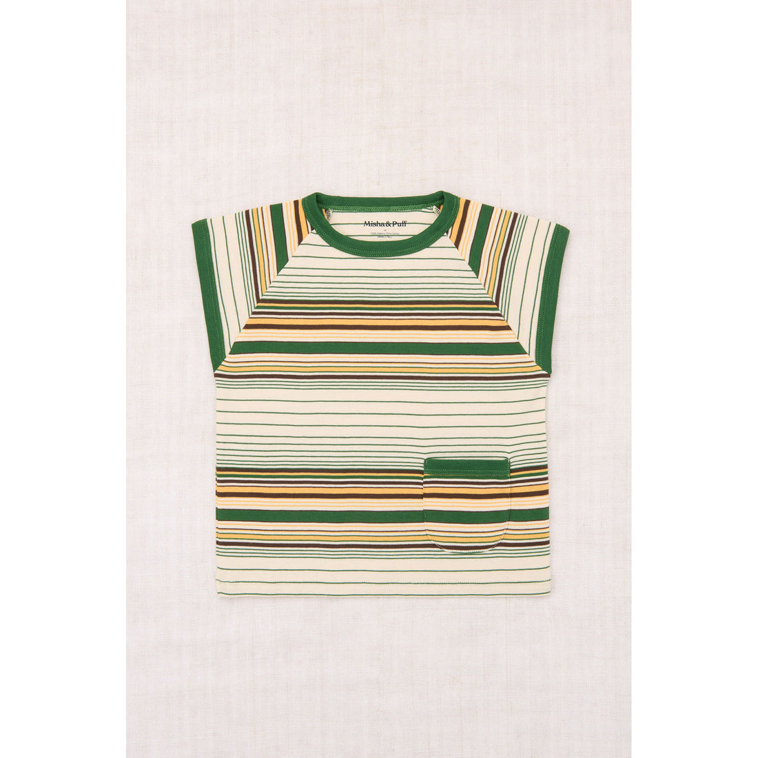 Misha and Puff Lawn Patio Stripe Muscle Tee