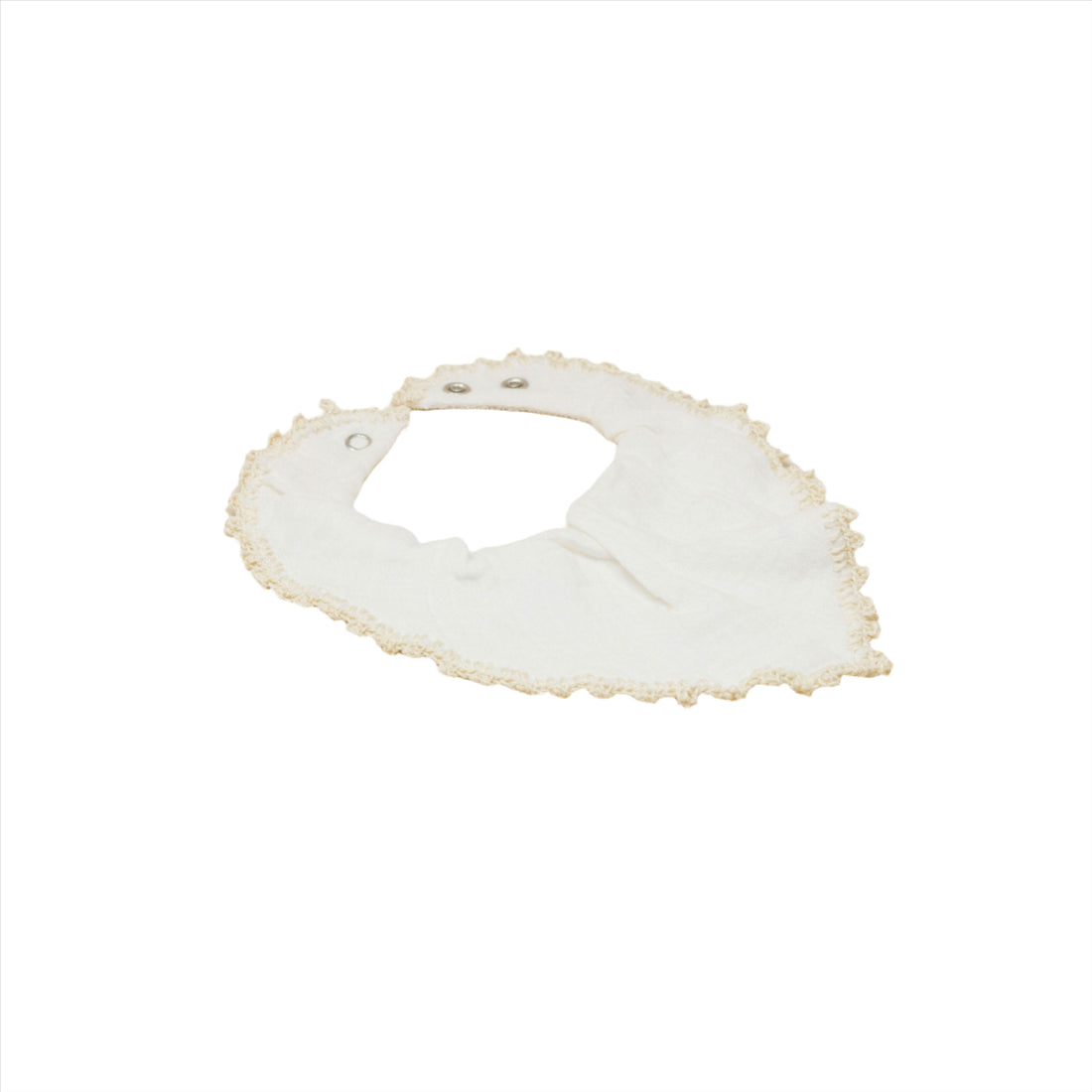 Yaarn Beige Muslin Bib