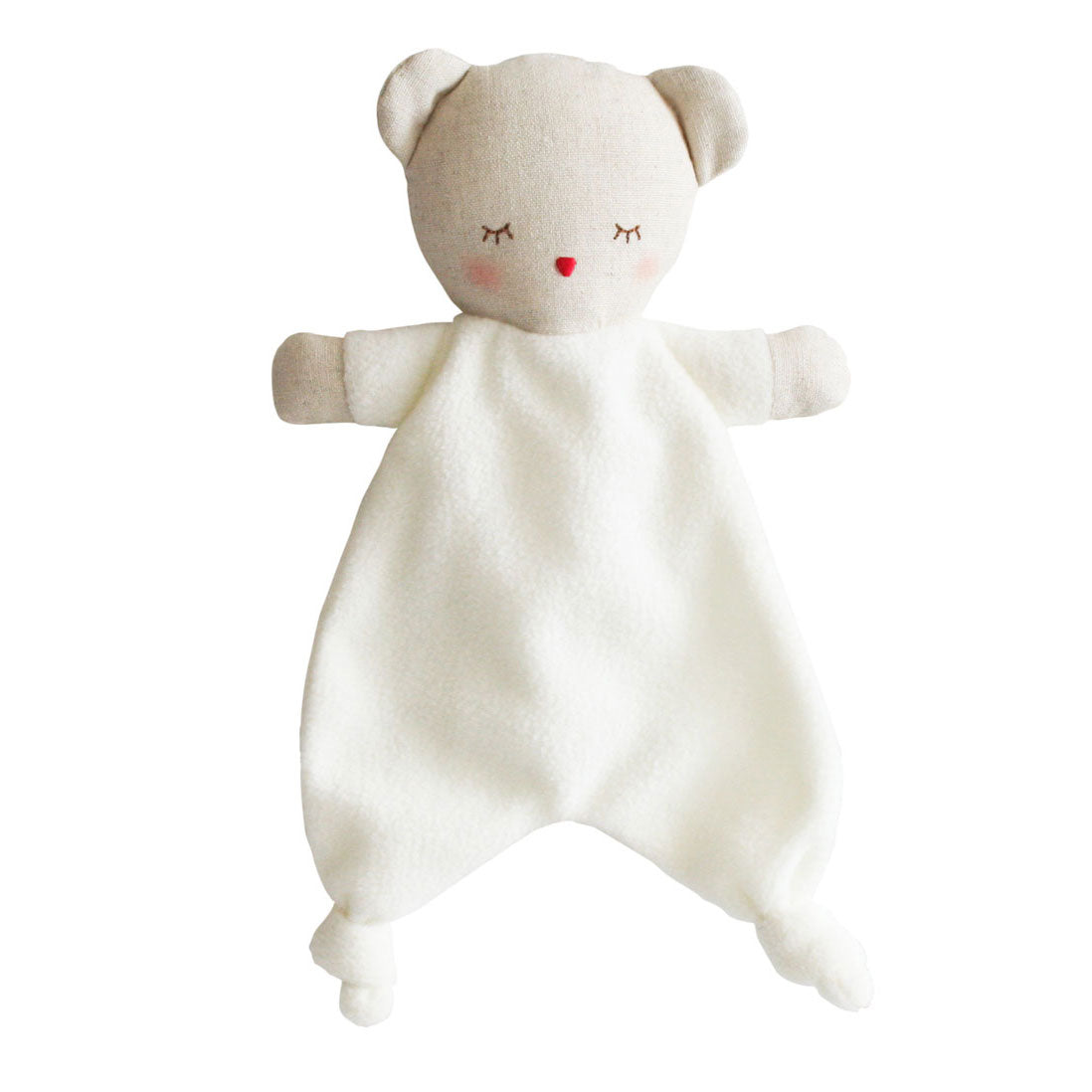 Alimrose Baby Bear Comforter 26cm Ivory