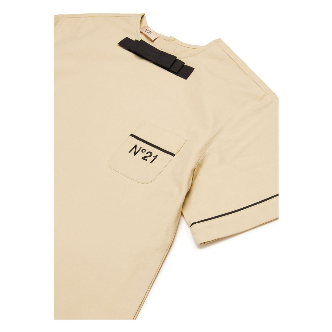 N21 Tan Short Sleeve Dress
