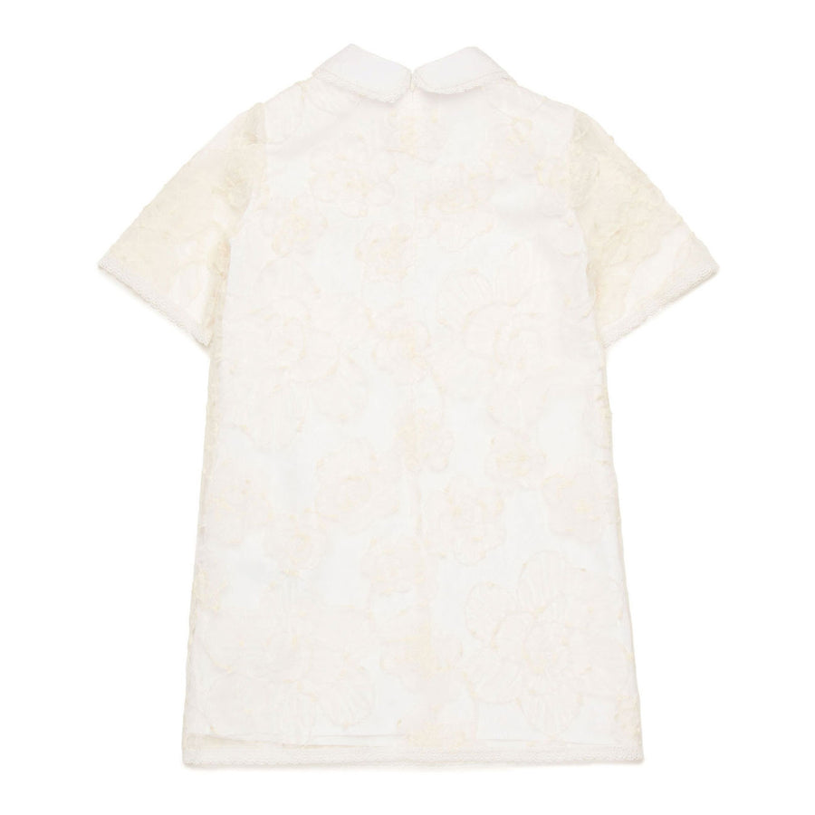 N21 Cream Lace Collared Dress