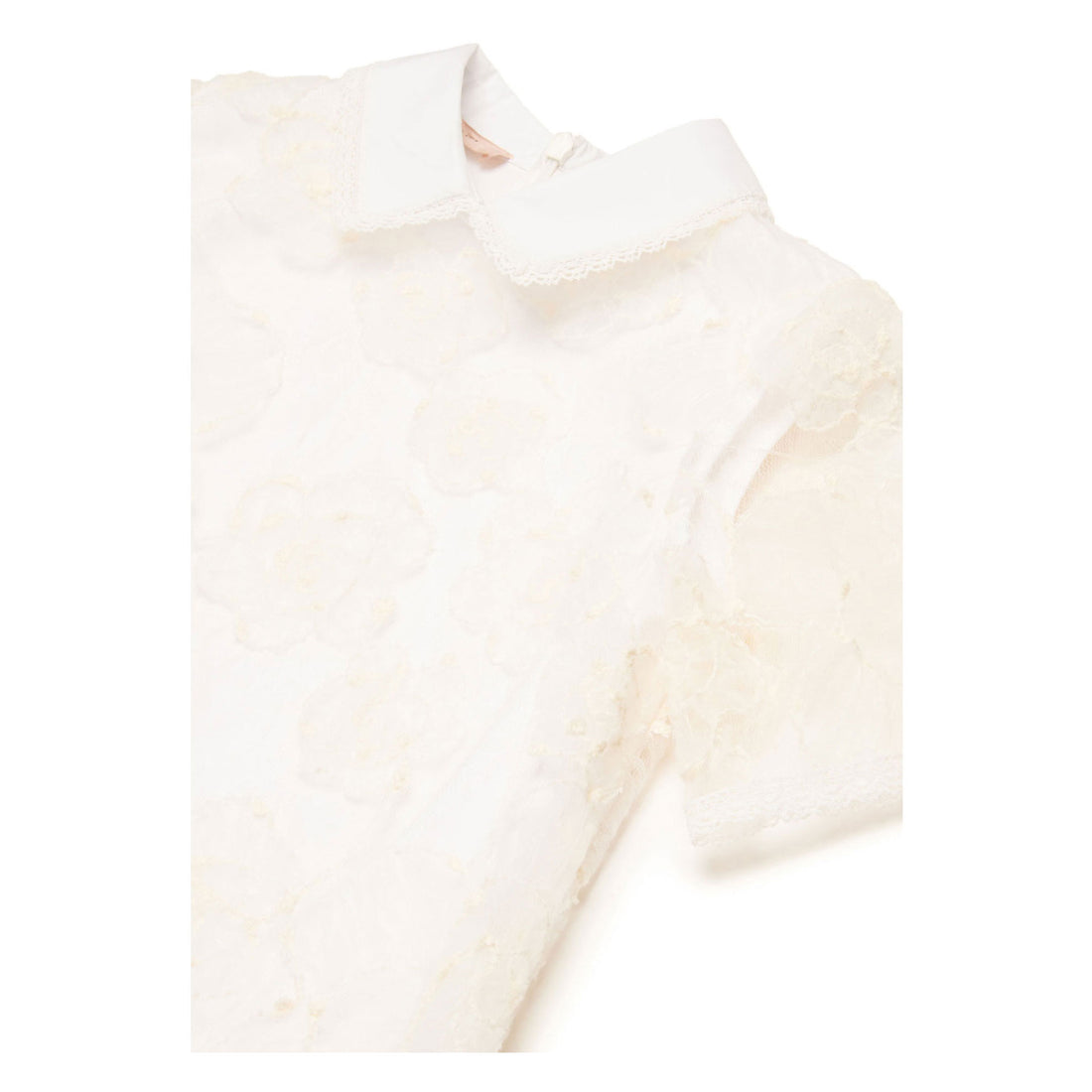 N21 Cream Lace Collared Dress