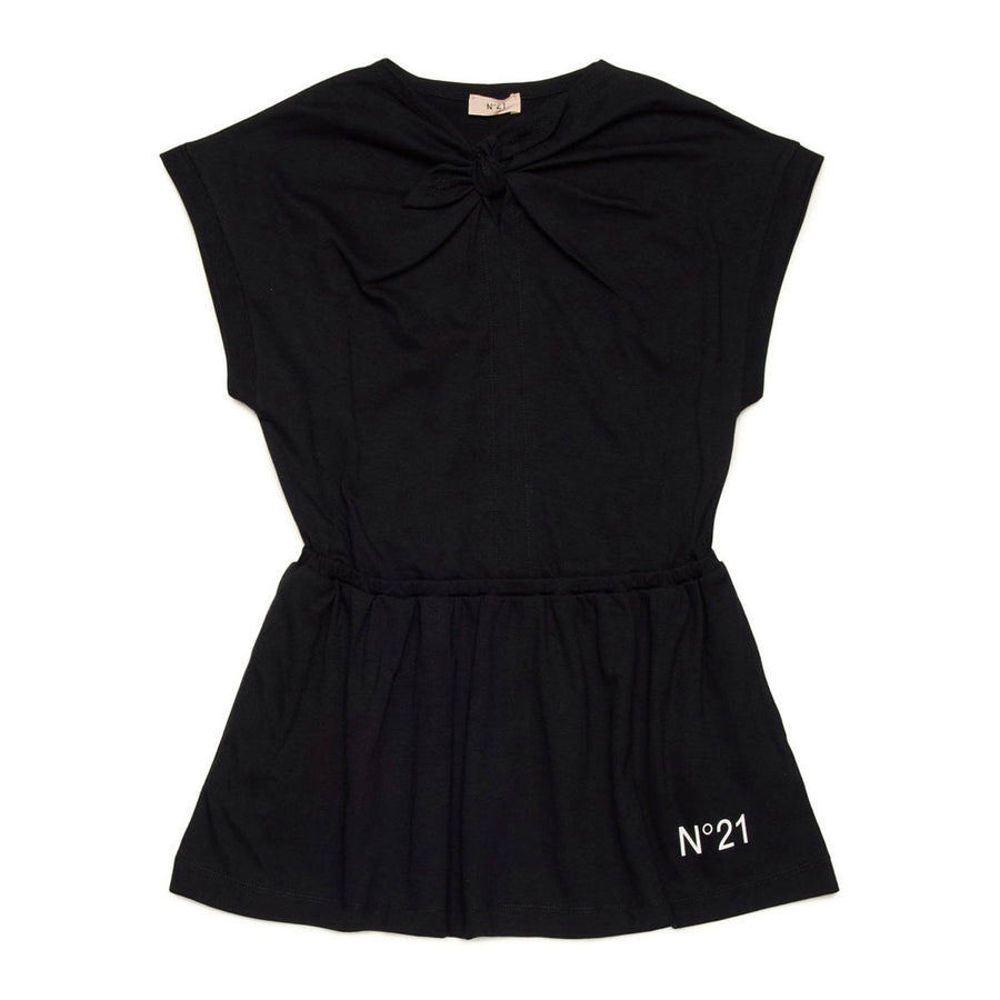 N21 Black Short Sleeve Dress