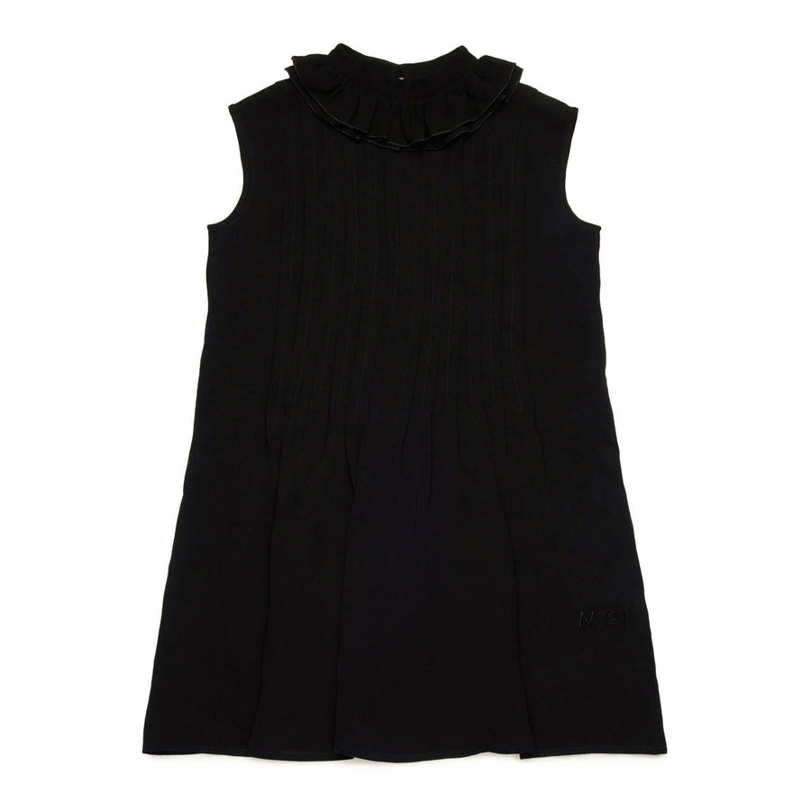 N21 Black Pleated Dress