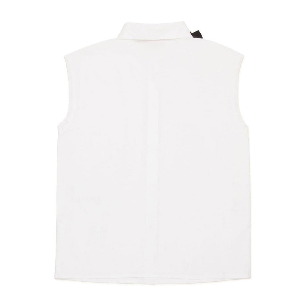 N21 White Sleeveless Blouse