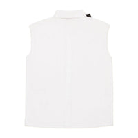 N21 White Sleeveless Blouse
