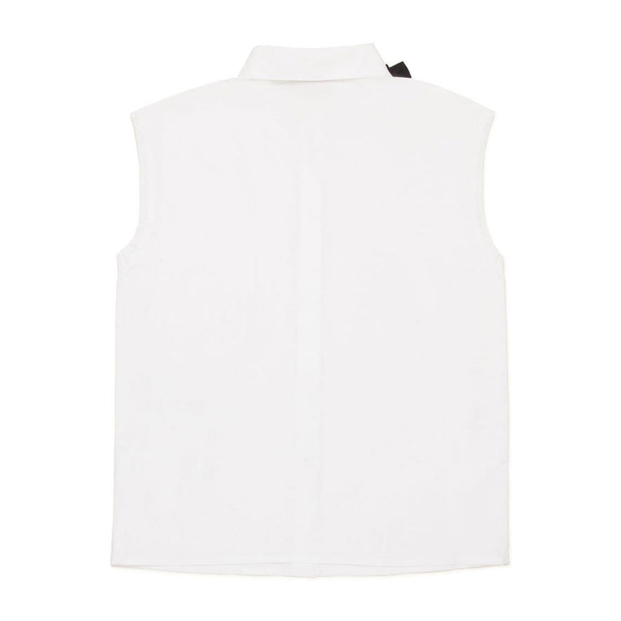 N21 White Sleeveless Blouse