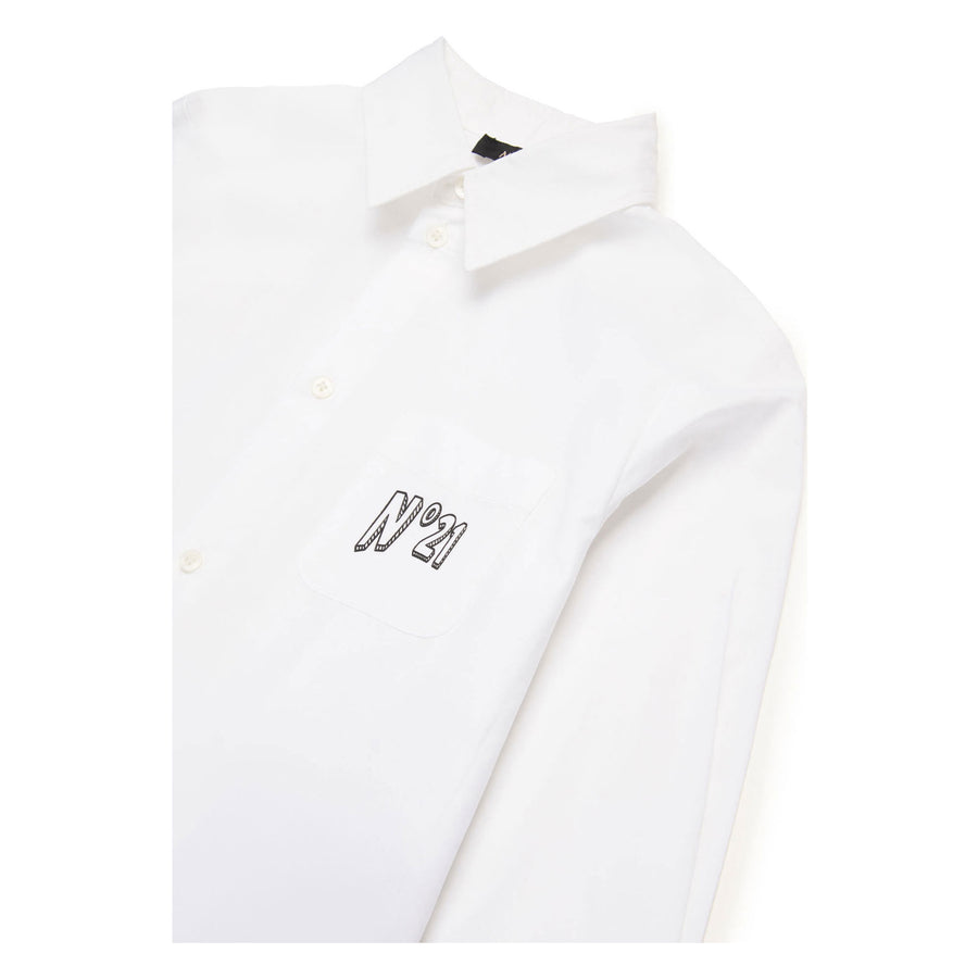 N21 White Logo Shirt