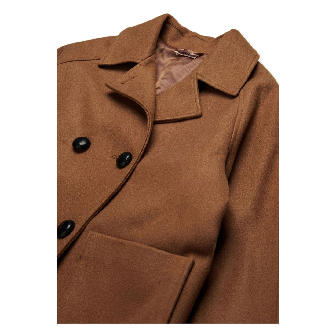 N21 Brown Suede Giacca Coat