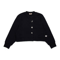 N21 Black Felpa Cardigan