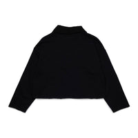 N21 Black Half Zip Felpa Pullover