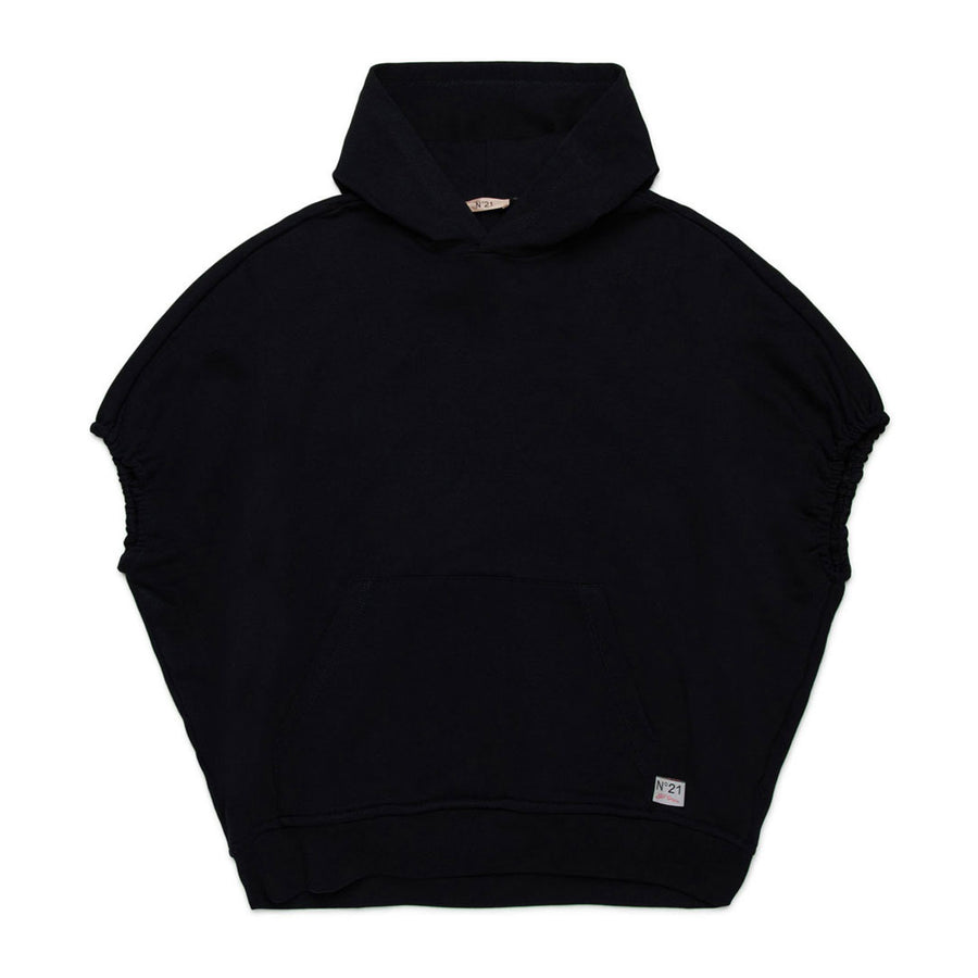 N21 Black Turtleneck Sleeveless Pullover