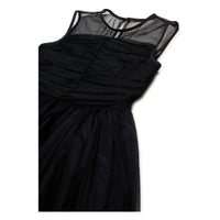 N21 Black Tulle Sleeveless Abito Dress