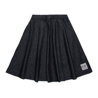 N21 Blue Denim Patch Gonna Skirt