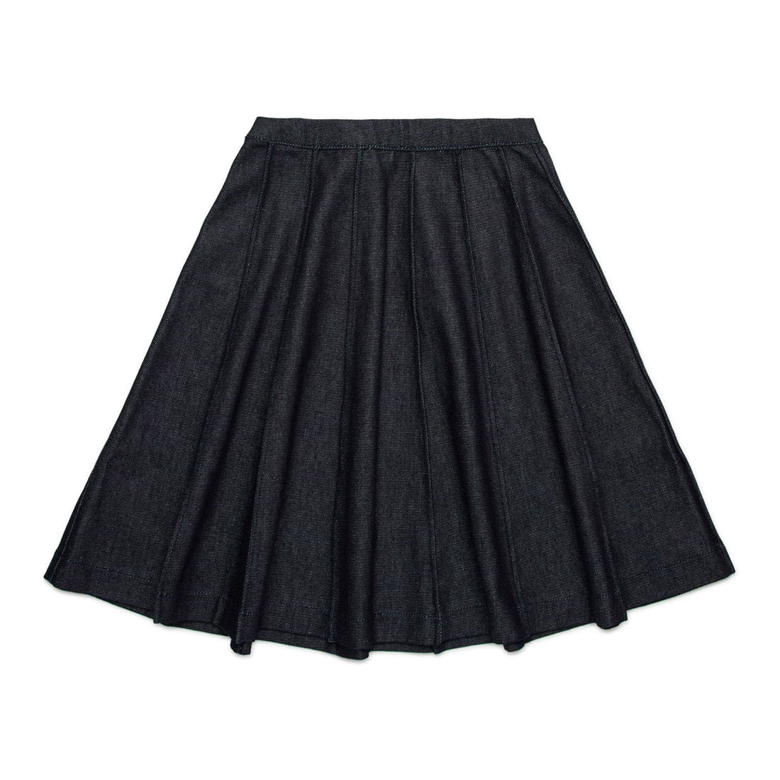 N21 Blue Denim Patch Gonna Skirt