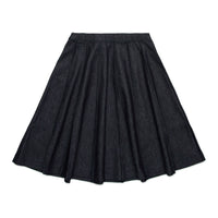 N21 Blue Denim Patch Gonna Skirt