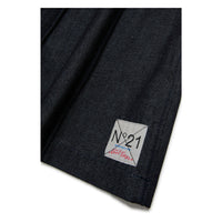 N21 Blue Denim Patch Gonna Skirt