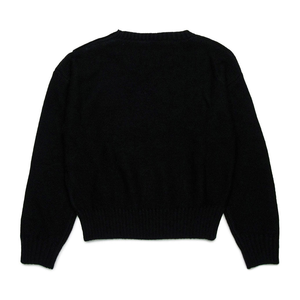 N21 Black Pearl Button Pullover