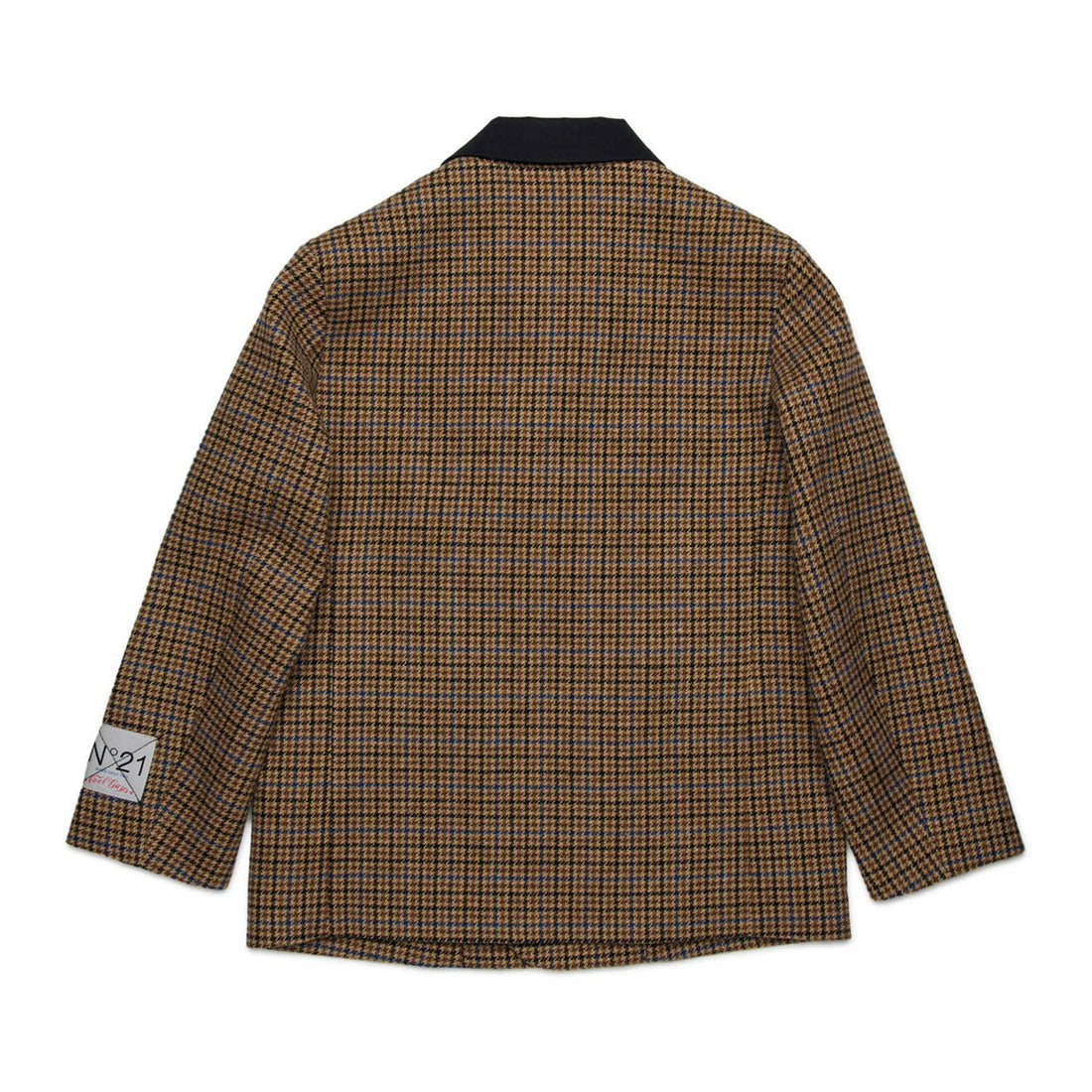 N21 Brown Plaid Giacca Coat