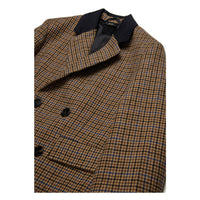 N21 Brown Plaid Giacca Coat