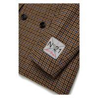 N21 Brown Plaid Giacca Coat