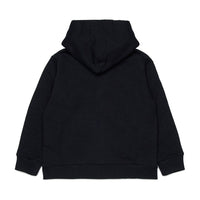N21  Black Over Felpa Zip Up Sweatshirt