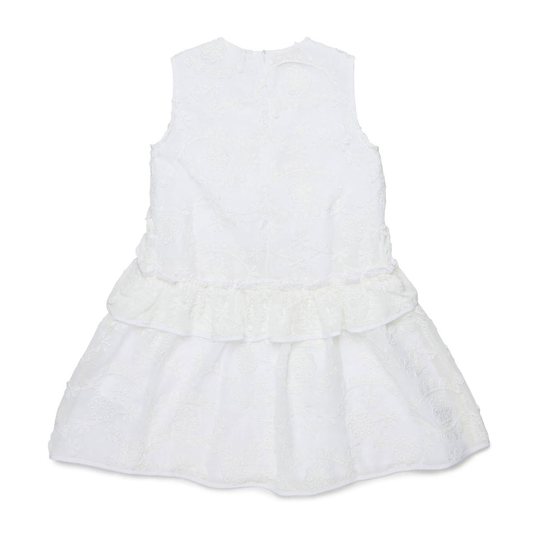 N21  White Embroidery Dress