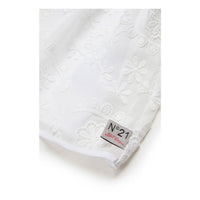 N21  White Embroidery Dress