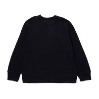 N21  Black Oversized Logo Sweatshirt