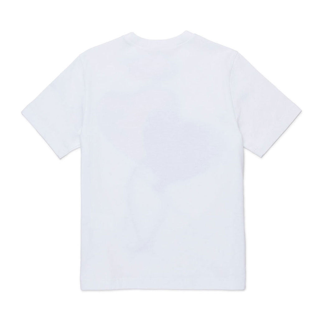 N21  White Balloon Graphic Logo Tee