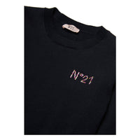 N21  Black Twisted Hem Knit Sweater