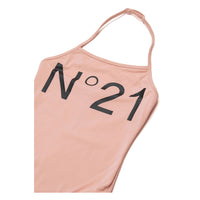 N21  Pink Halter Bathing Suit