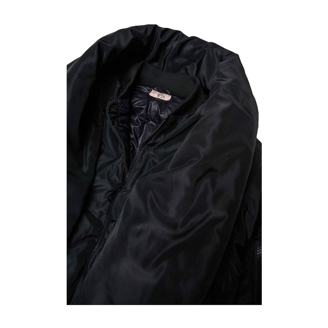 N21 Black Puffer Jacket