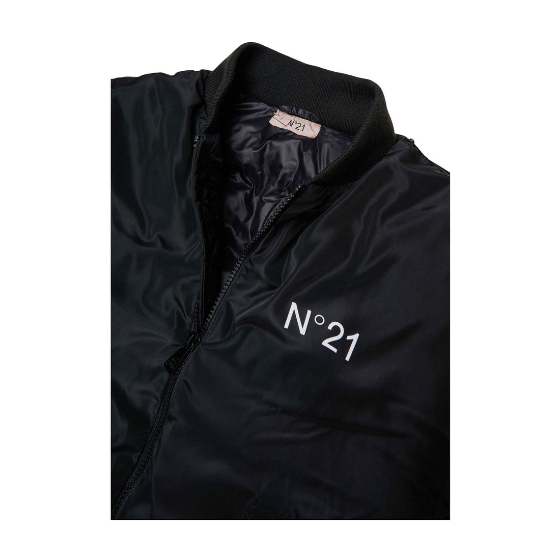 N21 Black Puffer Jacket