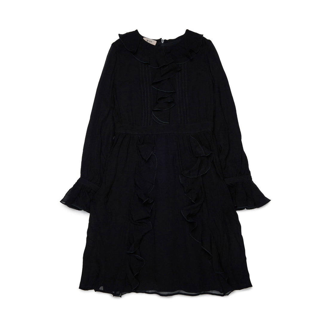 N21 Black Ruffle Dress