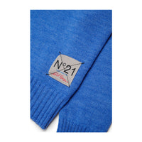 N21 Blue Contrast Collar Polo