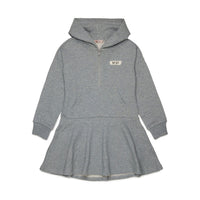 N21  Grey Half Zip Sweat Dress