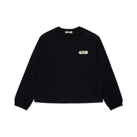 N21 Black Patch Logo Tee