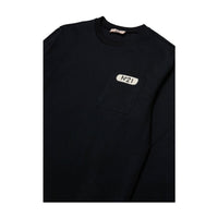 N21 Black Patch Logo Tee