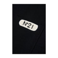 N21 Black Patch Logo Tee