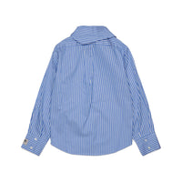N21 Blue Stripe Neck Tie Shirt